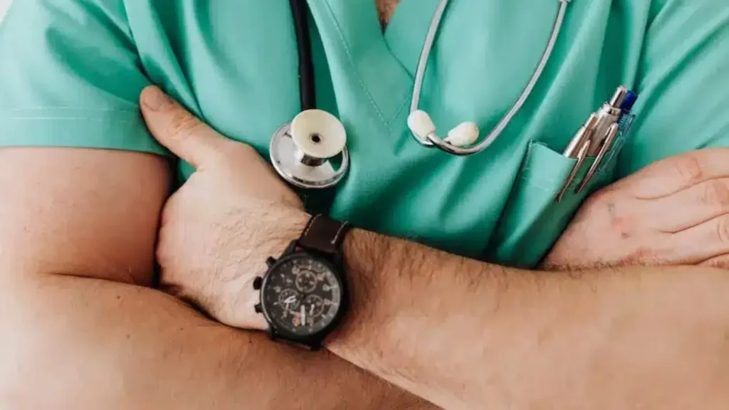 Doctor Crossed Arms With Stethoscope